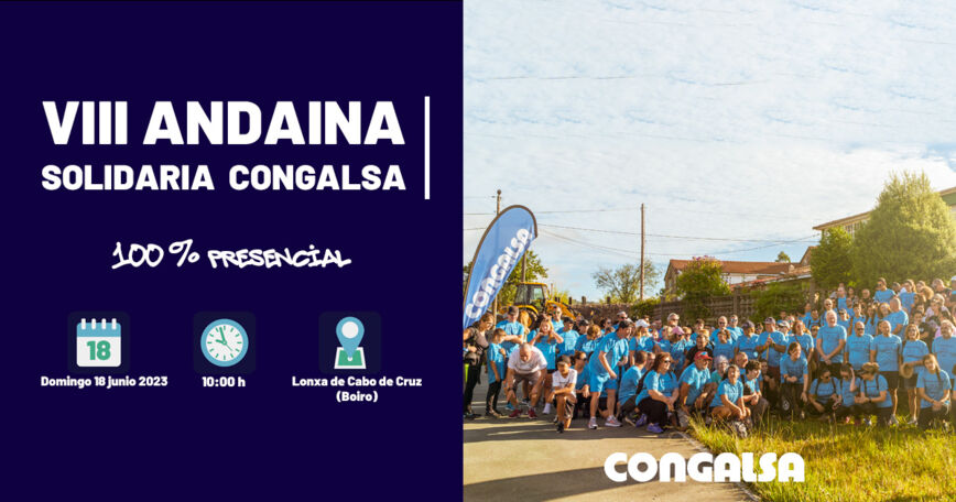 La VIII Andaina Solidaria Congalsa ya est&aacute; aqu&iacute;&hellip; &iexcl;En formato presencial!